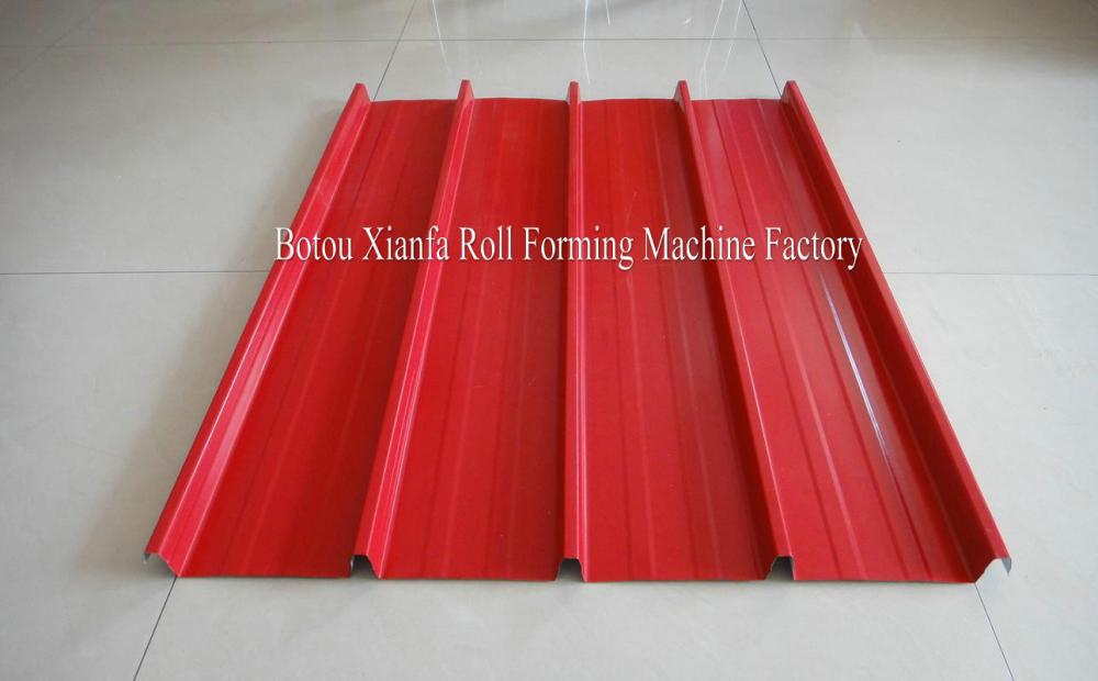 Aluminum IBR Roof Since lock roll forming machine