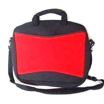 Laptop Bag, Made of Water-resistant Neoprene, with Adjustable Shoulder Straps