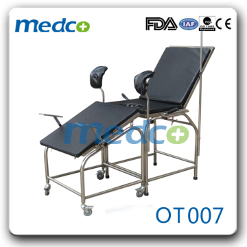 Portable gynecology examination chair of gynecology instruments OT007