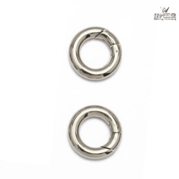 Durable Round Spring Clasps for Jewelry Crafting