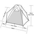 Custom 2/3/4 Person Waterproof Lightweight Backpacking Tent