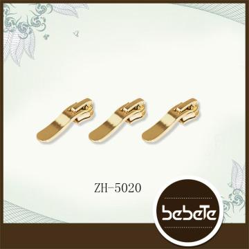 Unique design custom snowflake shape metal zipper sliders