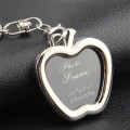 Mini Creative Metal Insert Photo Picture Frame Keyring