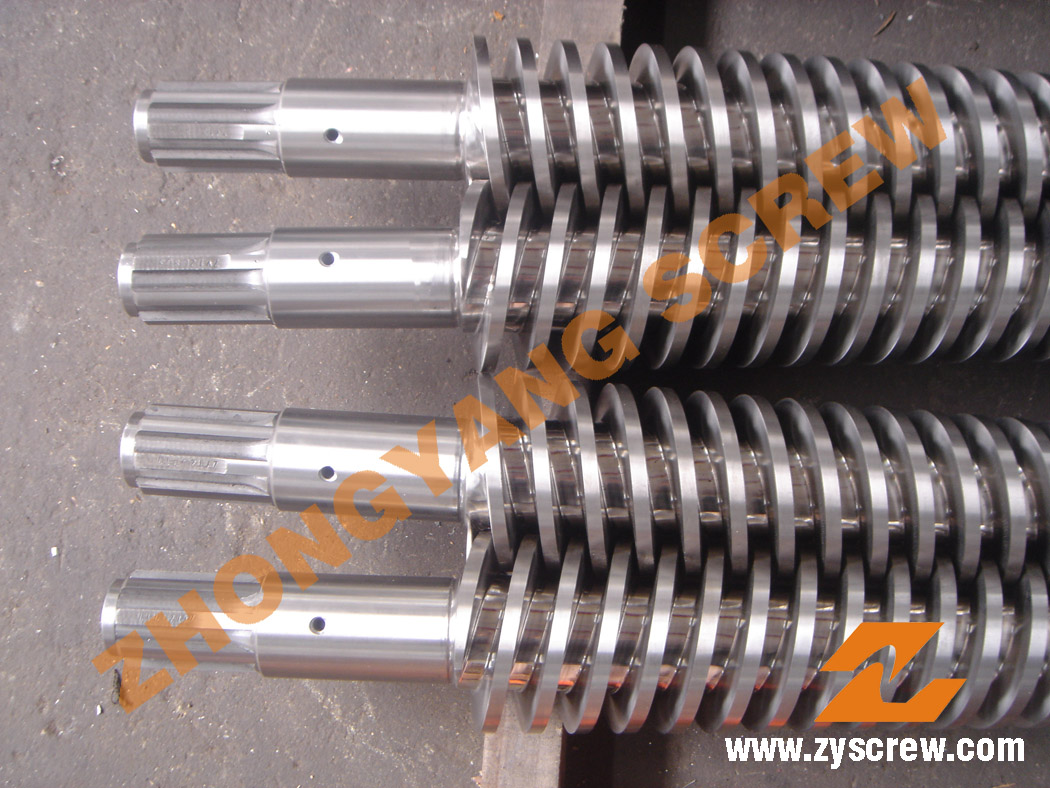 Bimetallischer Schneckenzylinder für Folienblasmaschine LDPE HDPE Zytc