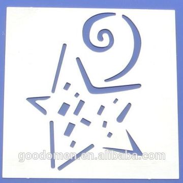 metal etched hanging ornament