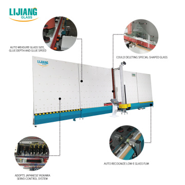 Vertical Four-axis Low-E Glass Edge Deleting Machine