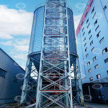 Large Steel Silo for Animal Feed Storage