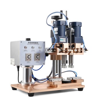 ZT Semi-Automatic Capping Machines for Bottles in Stock
