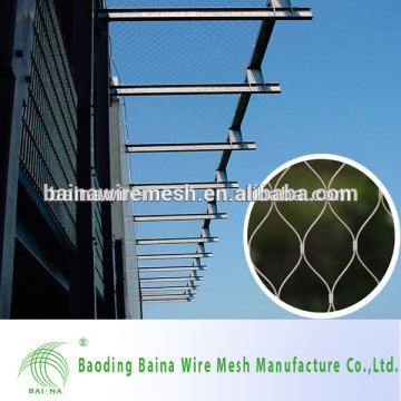 Wire Rope Mesh Net Stainless Steel Stair Fence