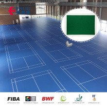 Professioneller PVC BWF 5.0mm Badminton Court Matte Sportboden 2021