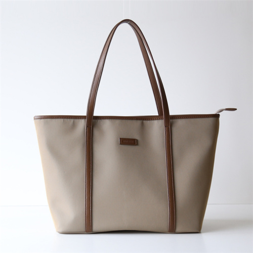 Nylon Leather Large Travel Business Laptop Tote Bag
