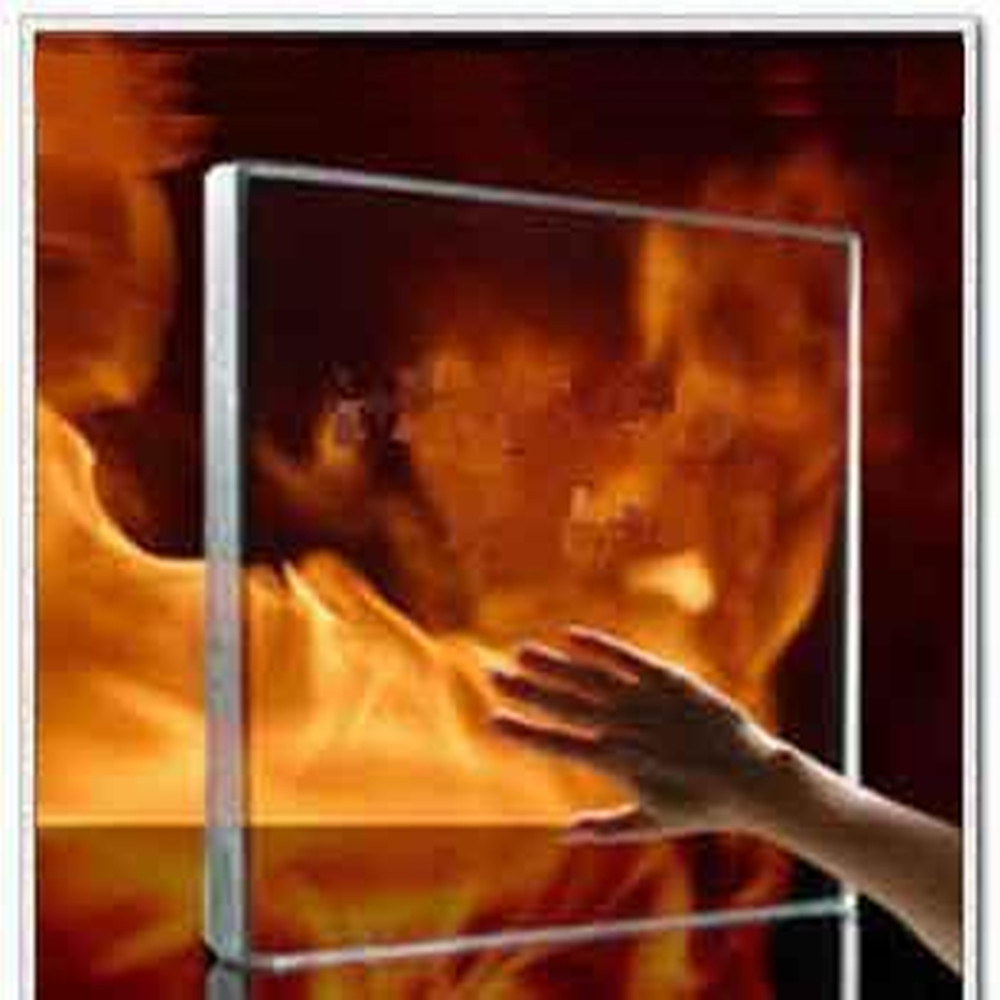 anti fire clear tempered laminated glass