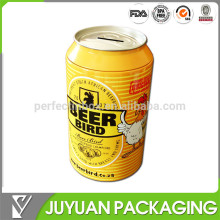 Beer can shaped money tin can coin bank wholesale