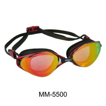 Wide Broad Racing Swimming Goggles, High End Swimming Goggles With Pu Joint