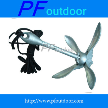 Stainless boat folding small boat anchors