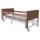 Community Low Profiling Bed with Wooden Side Rails