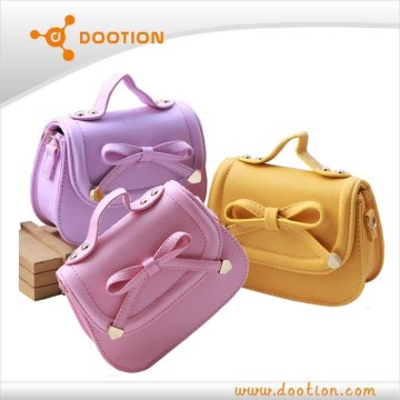 fancy children sling bag with bowknot