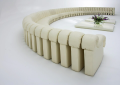 Sofa de serpent moderne Sofa modulaire