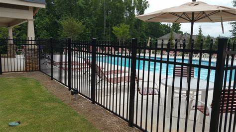 Aluminum Garden Fence with Pressed Speartop