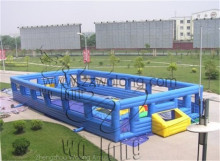 portable inflatable soccer field, inflatable football field, inflatable football pitch