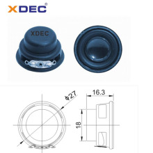 27mm 4ohm 2watt multimedia mini speaker unit