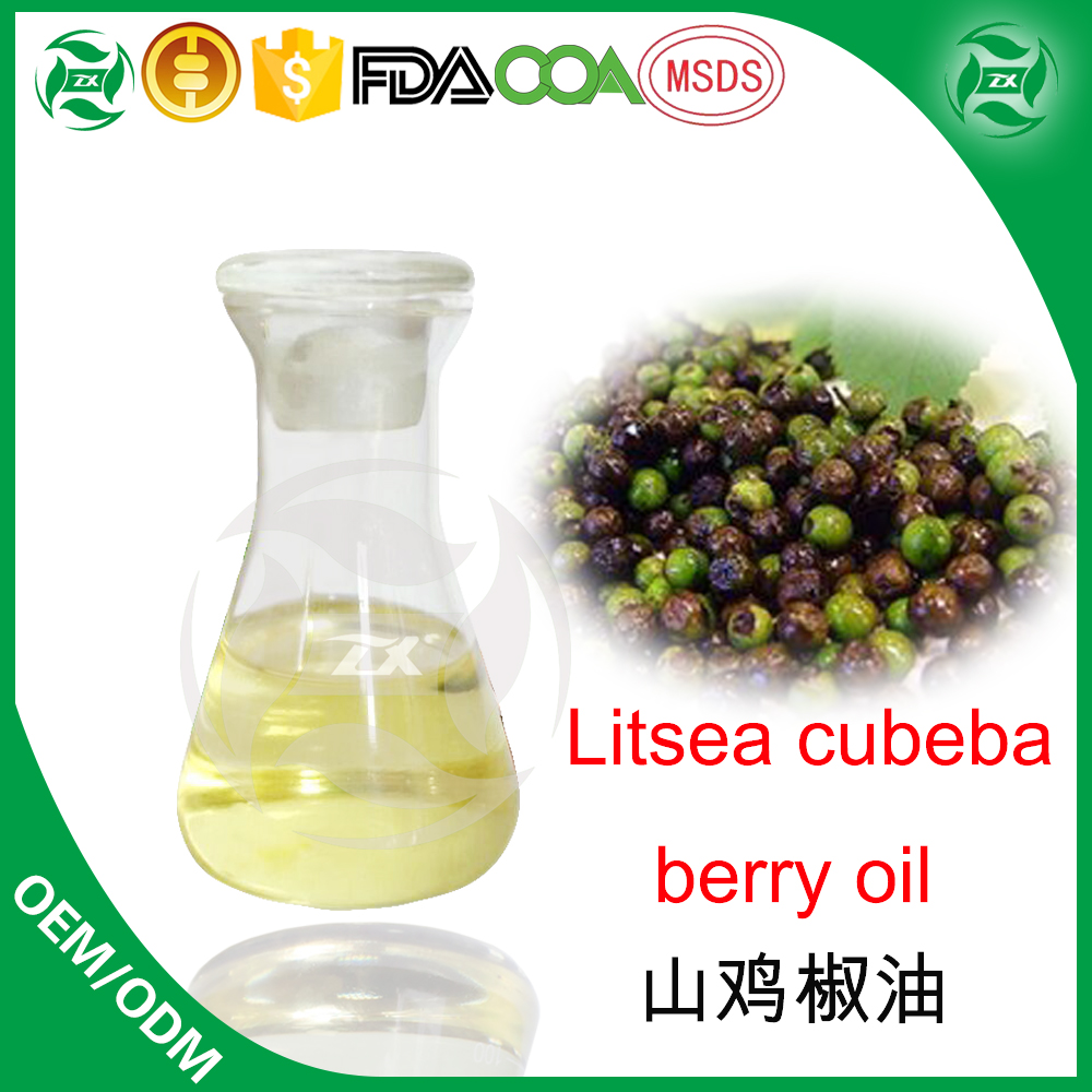 Ätherisches Öl der pharmazeutischen Qualität Litsea Cubeba Oil