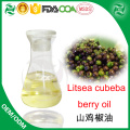 الصف الصيدلانية Litsea Cubeba النفط من الضروري النفط