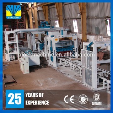 Fully auto legs pallet flyash pavement brick making machine with warping machine
