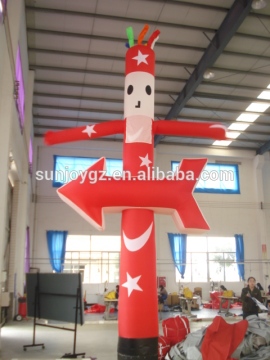 Single leg and arrow iflatable air dancer for sale