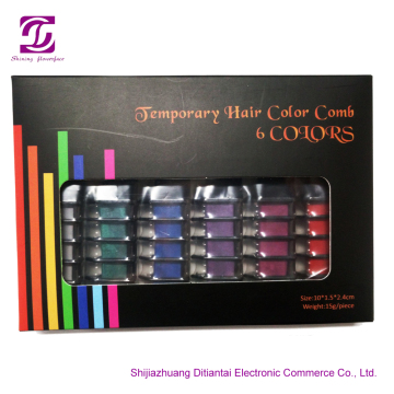 Mixed Colors Temporary Color Dye hair chalk