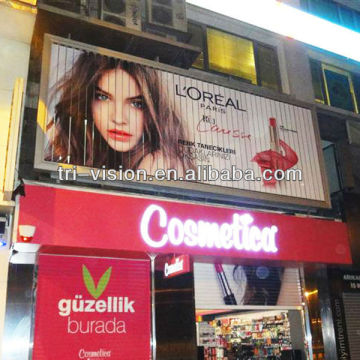 Advertising display media Shop Trivision Billboards