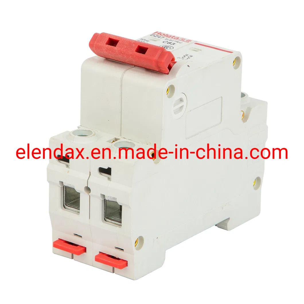1p 2p 3p MCB Однофазный миниатюрный автоматический выключатель MCB