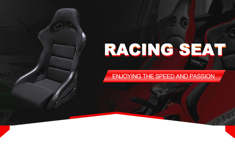 High quality good price carbon adjustable sports car seat racing for car