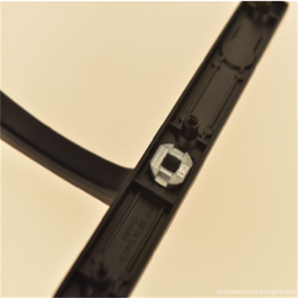 Double Sided Door Pull Handle without Key Hole  