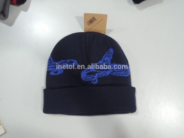 Fashion new adult men custom fitted beanie cap hat wholesale