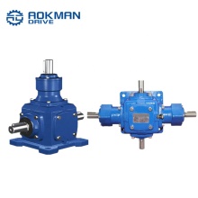 Aokman T Series Right Angle Spiral Bevel Gearbox