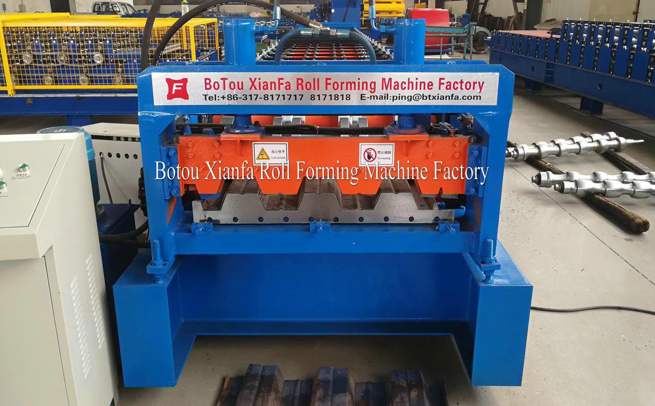 floor decking roll forming machine