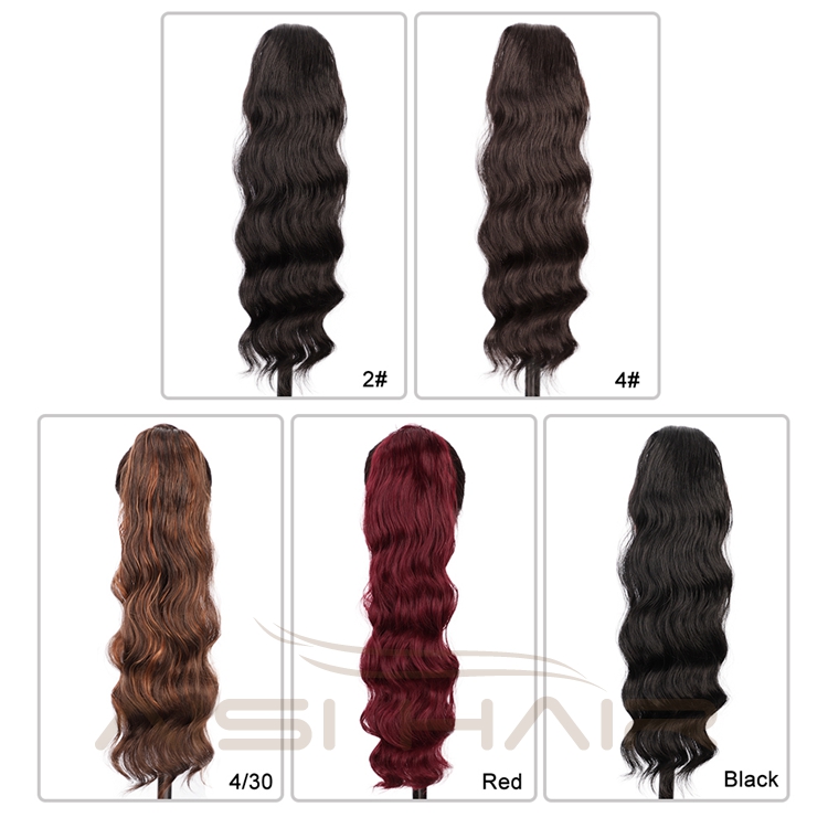 Top Quality Wigs Bundles Wholesale High Grade Temperature Fiber For Women Clip In Body Wave Synthetic Hair Extension