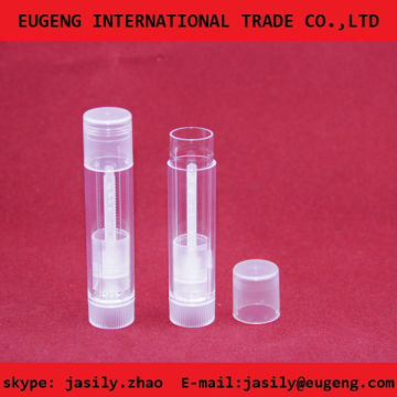 Transparent lip balm round case wholesales