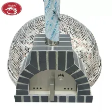 Oven Pizza Wood Fire Outdoor Commercial Pizza Oven Clay Stone Base Sale