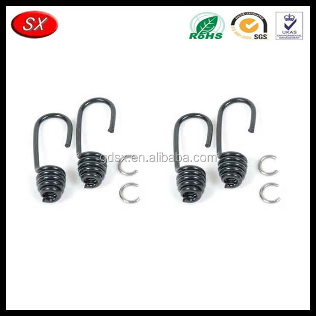 China supplier trade assurance supplier custom OEM strong elastic bungee cord hook, carbon steel bungee hooks