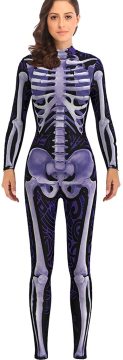 Cosplay Costume Skeleton Girl Anime Characters