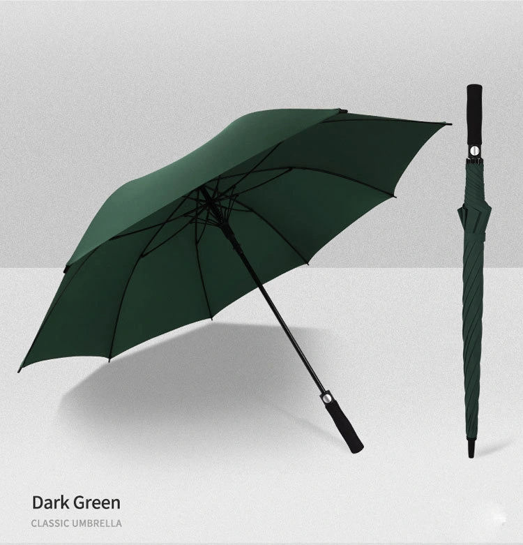 Advertising Green Golf Umbrella for Gift Custom Printing Golf Umbrella