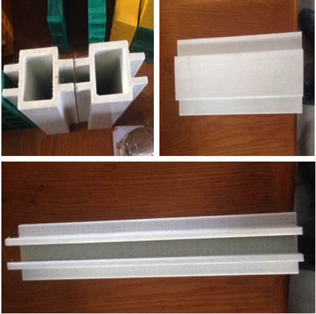 frp winged square tube