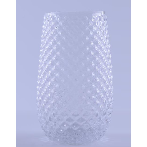 Juego de copas de vino Clear Hobnail Highball