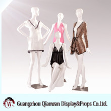 fashion young models female sitting mannequin