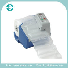 Plastic air cushion bag filling packaging/air filled bags packaging