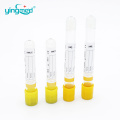 yellow cap sst gel blood collerction collection tube