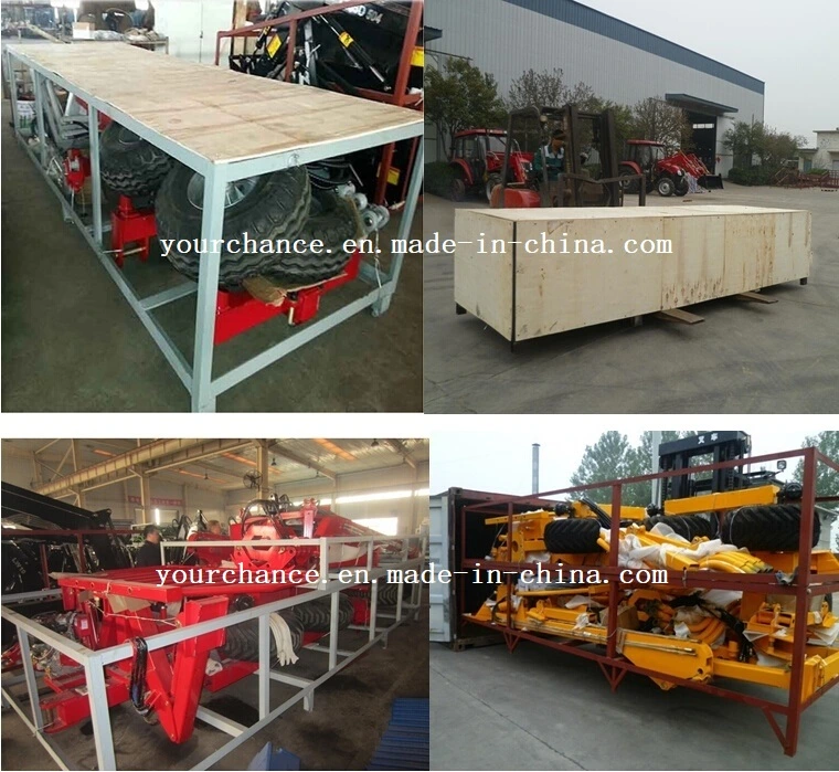 2019 Hot Selling Zm12006 12tons Heavy Duty Forest Log Loading Trailer with Crane