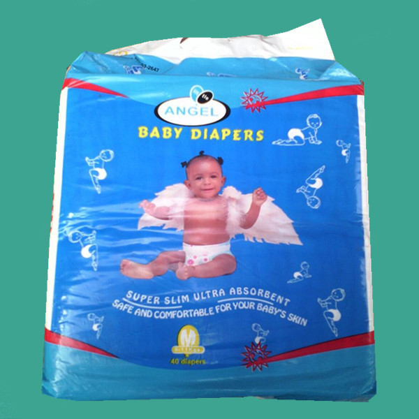 disposable little angel baby diaper cotton baby diaper for Africa market